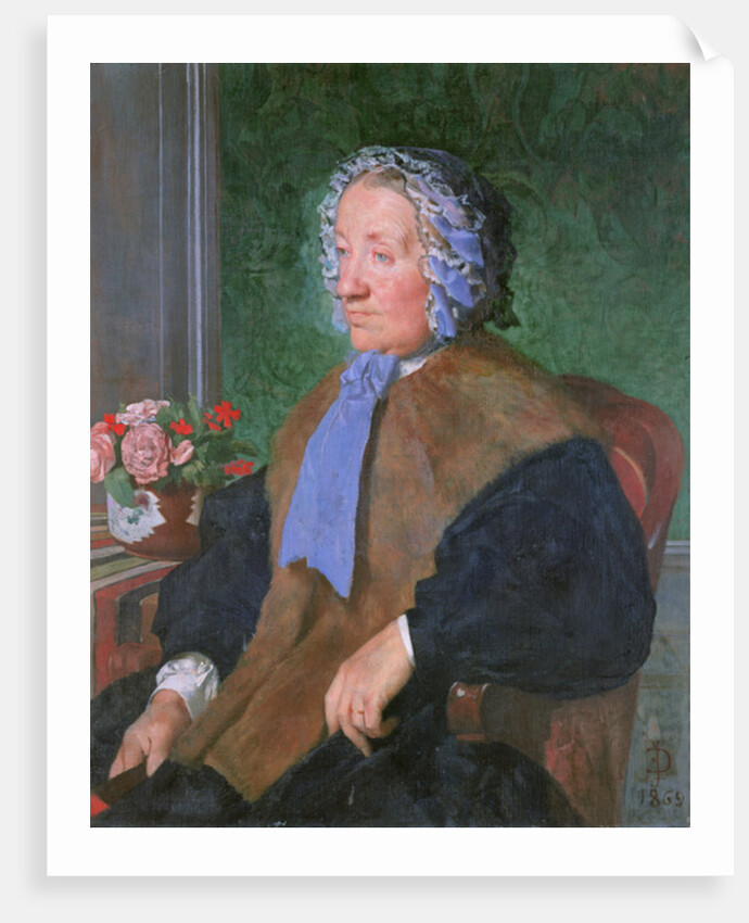 Mother of the Artist, 1869 by Jules Elie Delaunay