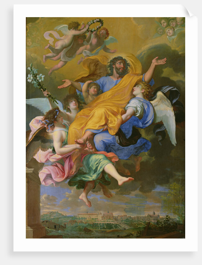 Rapture of St. Joseph by French School