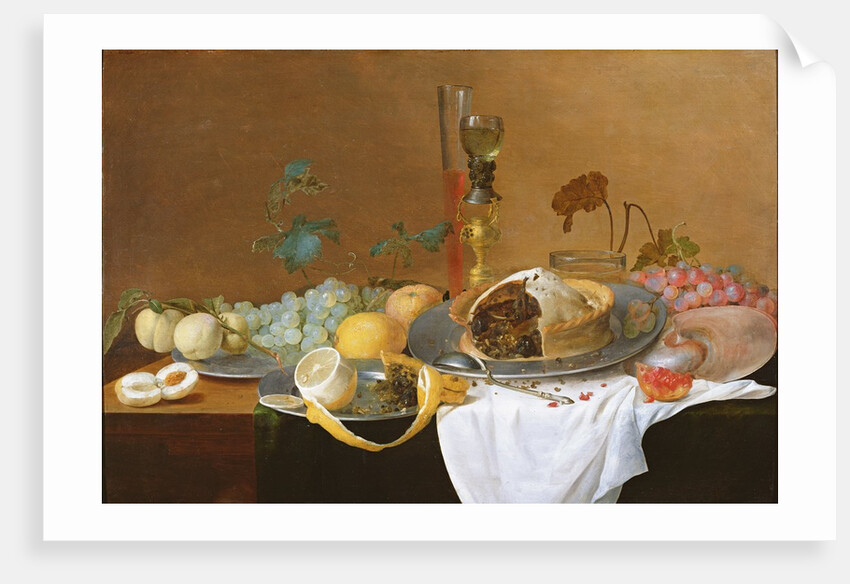 The Flute of Wine by Jan Davidsz de Heem