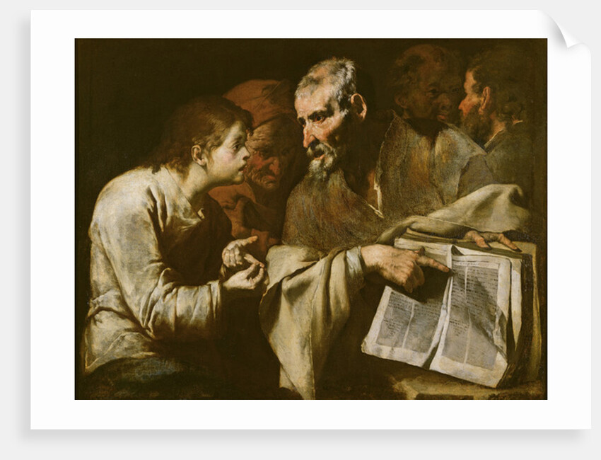 Christ Disputing with the Doctors by Master of the Annunciation to the Shepherds