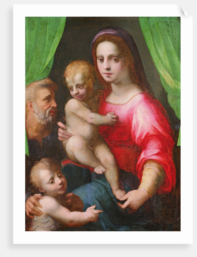 Holy Family by Domenico Puligo