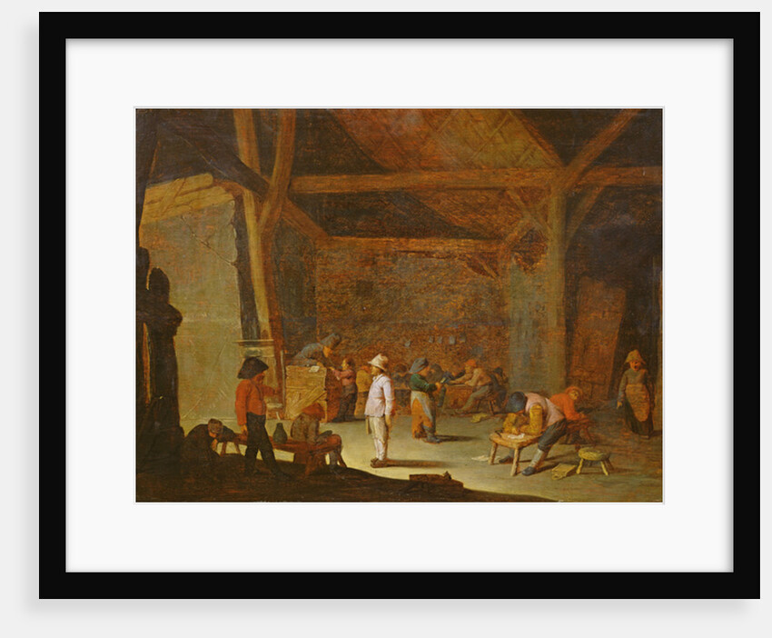 School Interior by Adriaen Jansz. van Ostade