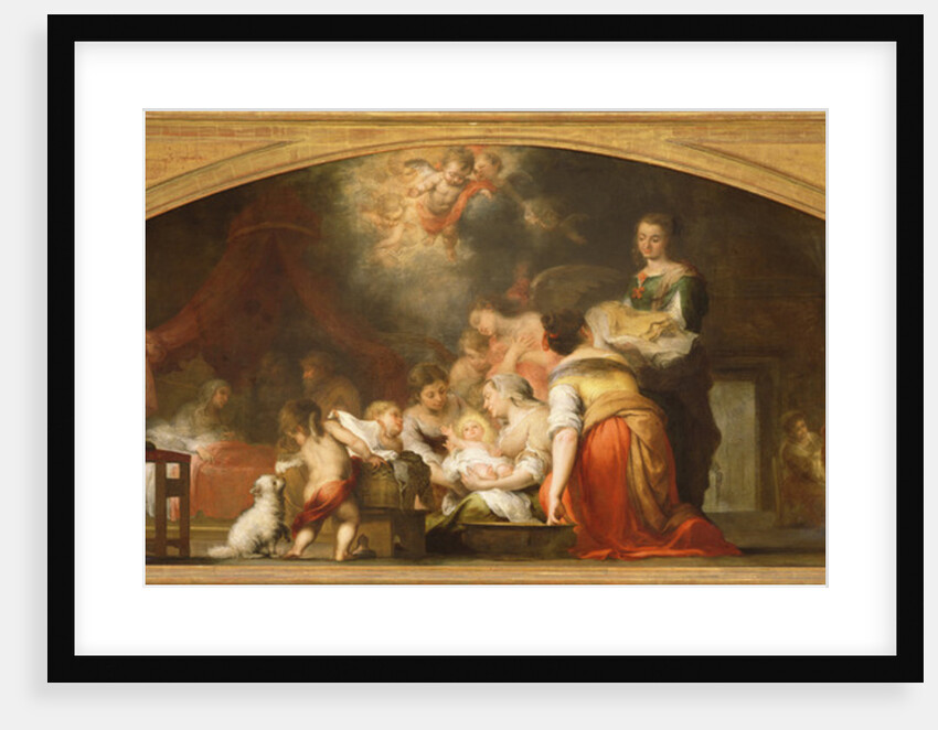 The Birth of the Virgin, 1661 by Bartolome Esteban Murillo