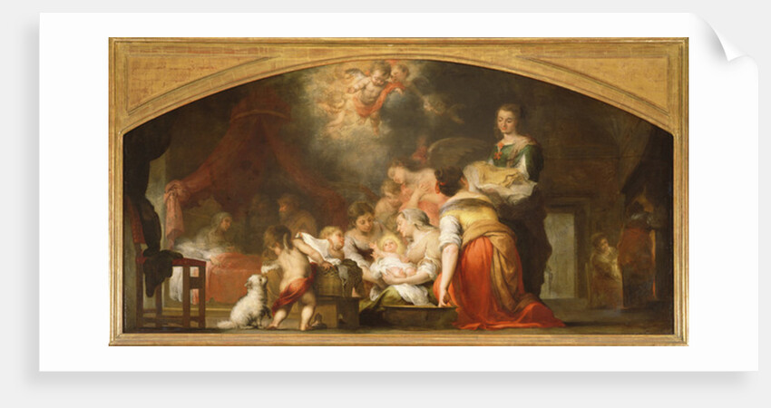 The Birth of the Virgin, 1661 by Bartolome Esteban Murillo