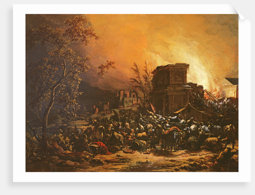 Night Pillaging Scene by Adam Colonia