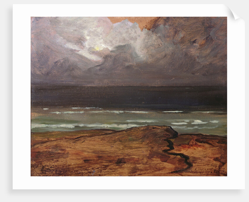 Storm at Sea, Brittany by Charles Cottet