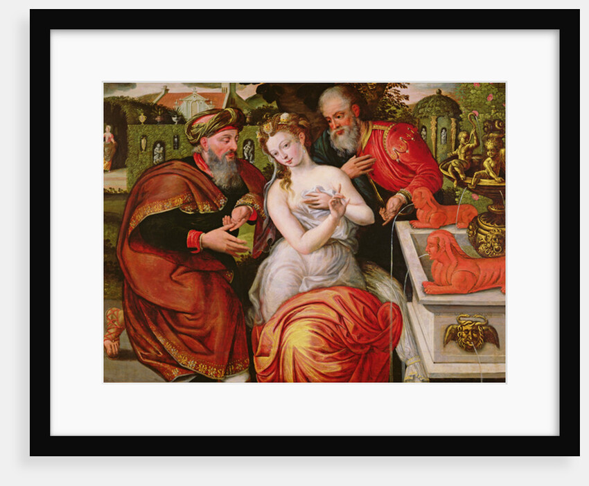 Susanna and the Elders by Flemish School