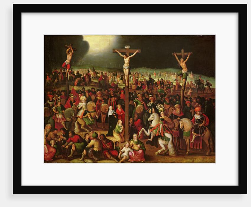 The Crucifixion by Frans II the Younger Francken
