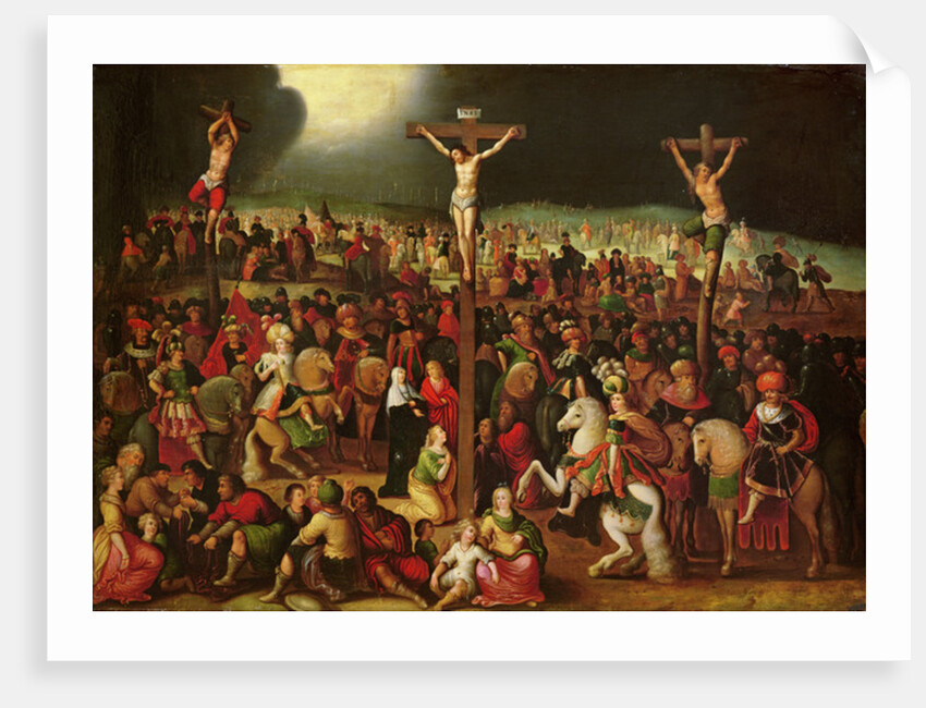 The Crucifixion by Frans II the Younger Francken