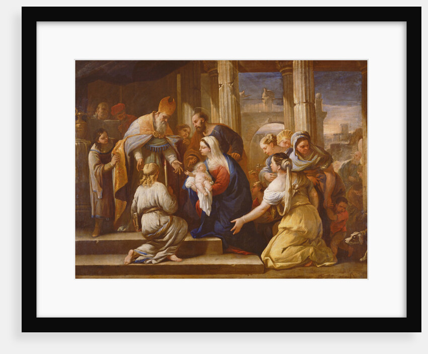 Presentation at the Temple by Luca Giordano