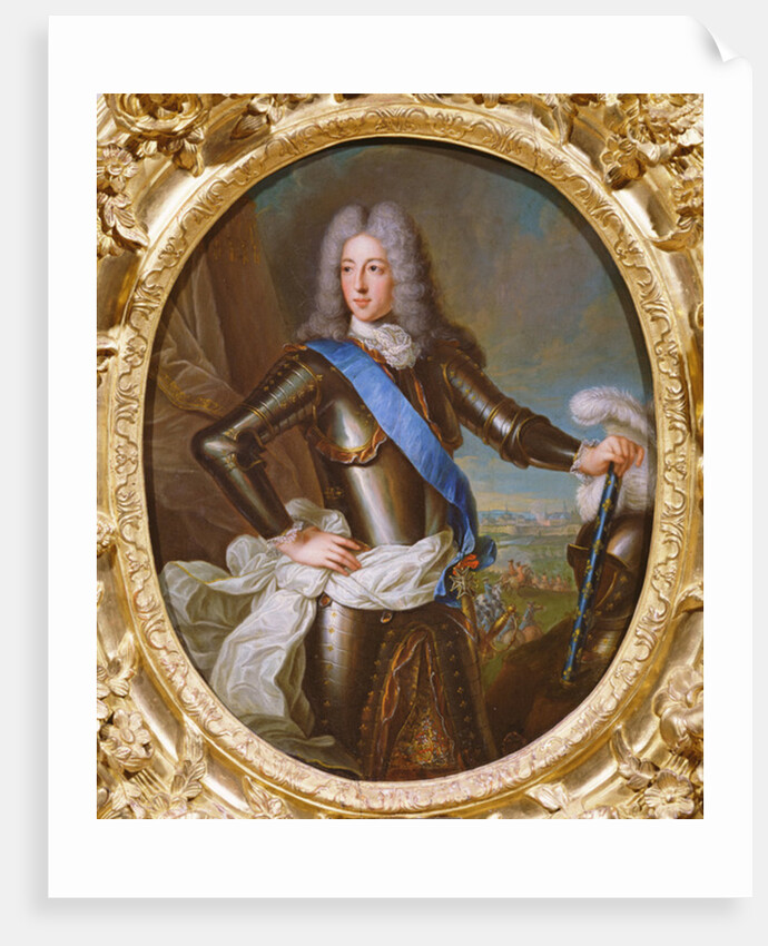 Portrait of Louis-Henri de Bourbon, Prince of Condé by Robert Tournieres