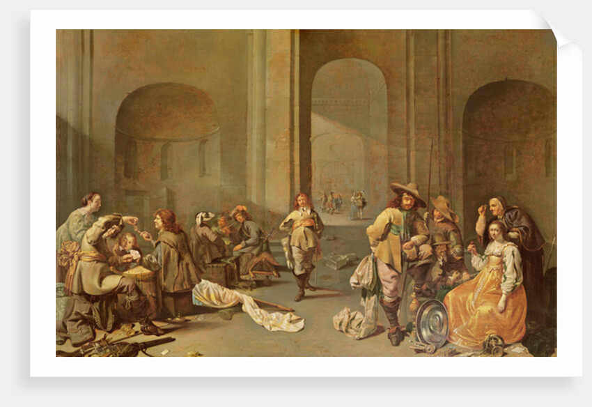 Depositing the spoils by Jacob Duck