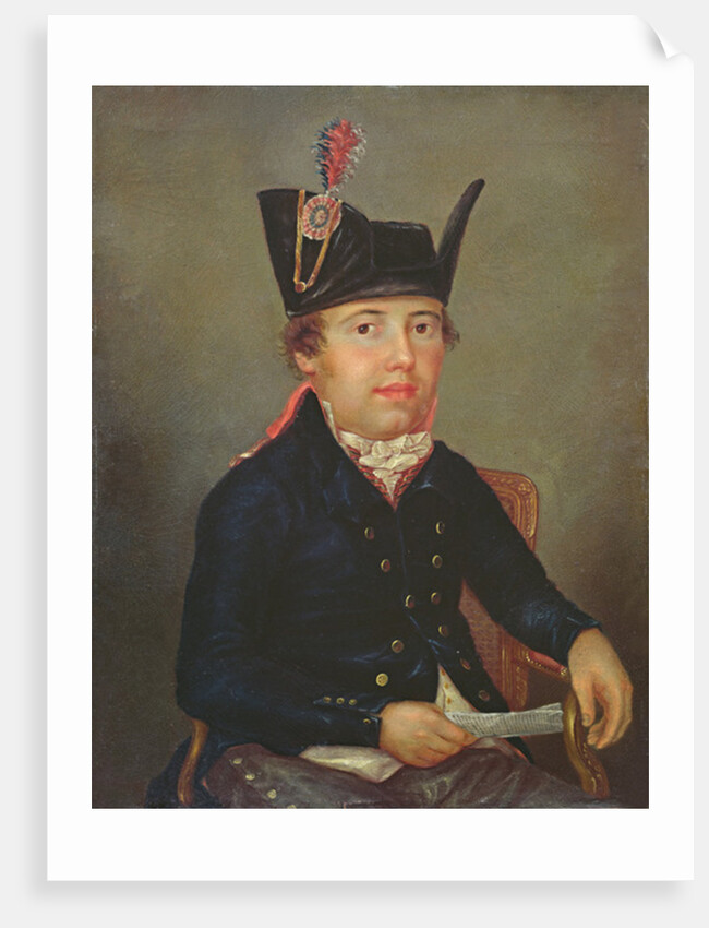 Portrait of Pierre-François Palloy by A. Donchery