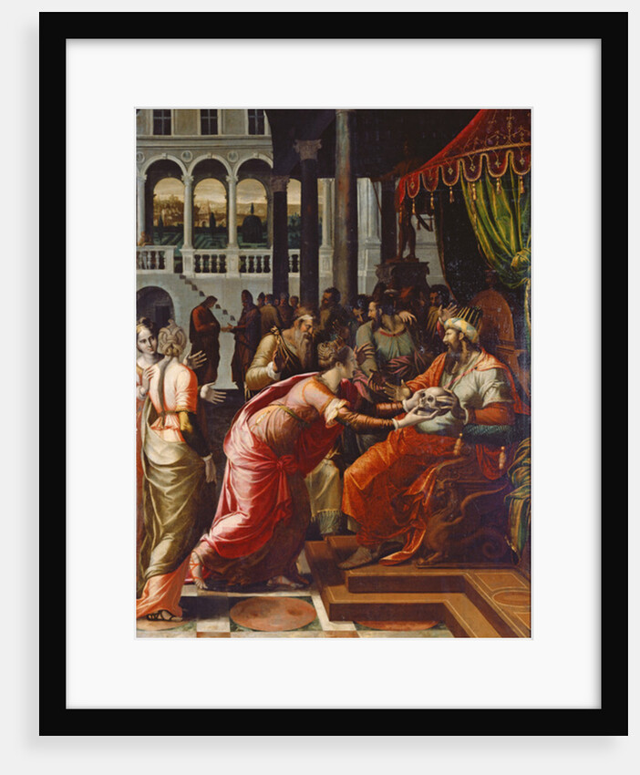 The Justice of Othon by Luca Penni