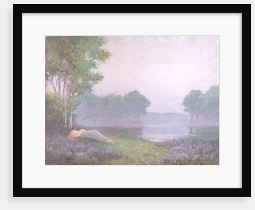 Asleep in the Heather, Morning, 1935 by Alphonse Osbert