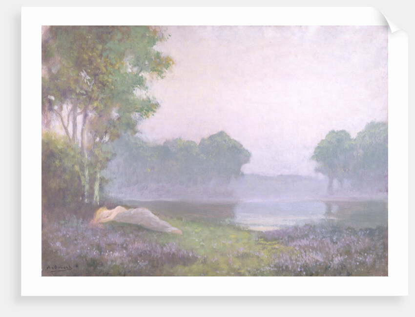 Asleep in the Heather, Morning, 1935 by Alphonse Osbert