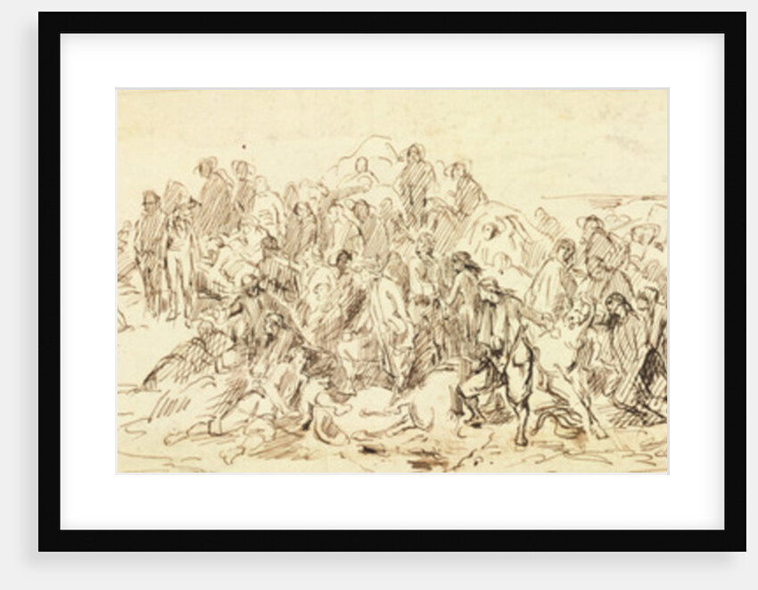 Crossing of the Loire in October 1793 by Emile Jean Horace Vernet