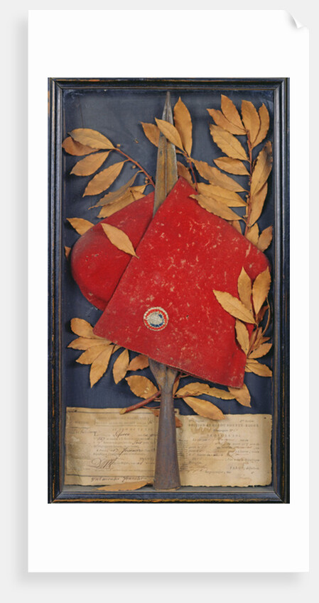 Souvenir of the Garde Nationale Parisienne, Section Armée du Bonnet Rouge, 1794 by French School