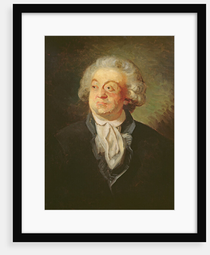 Portrait of Mirabeau by French School