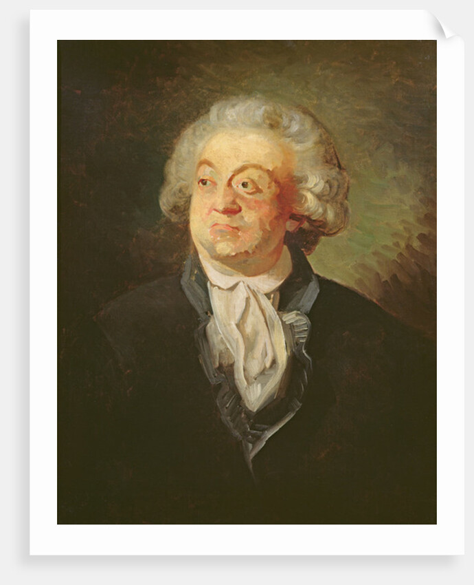 Portrait of Mirabeau by French School