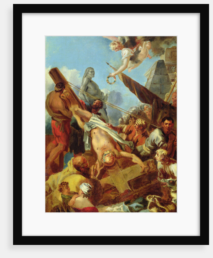 The Crucifixion of Saint Peter by Sebastien Bourdon