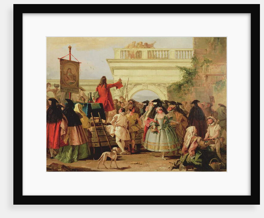 The Charlatan, 1756 by Giandomenico Tiepolo