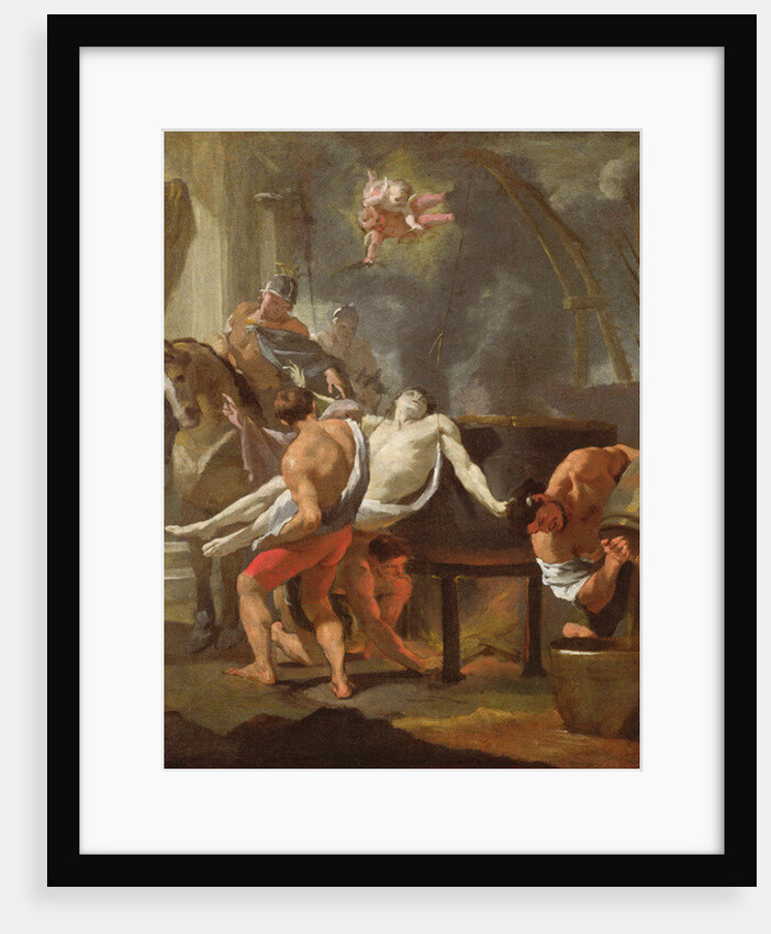 A sketch of The Martyrdom of Saint John the Evangelist, 1641 by Charles Le Brun