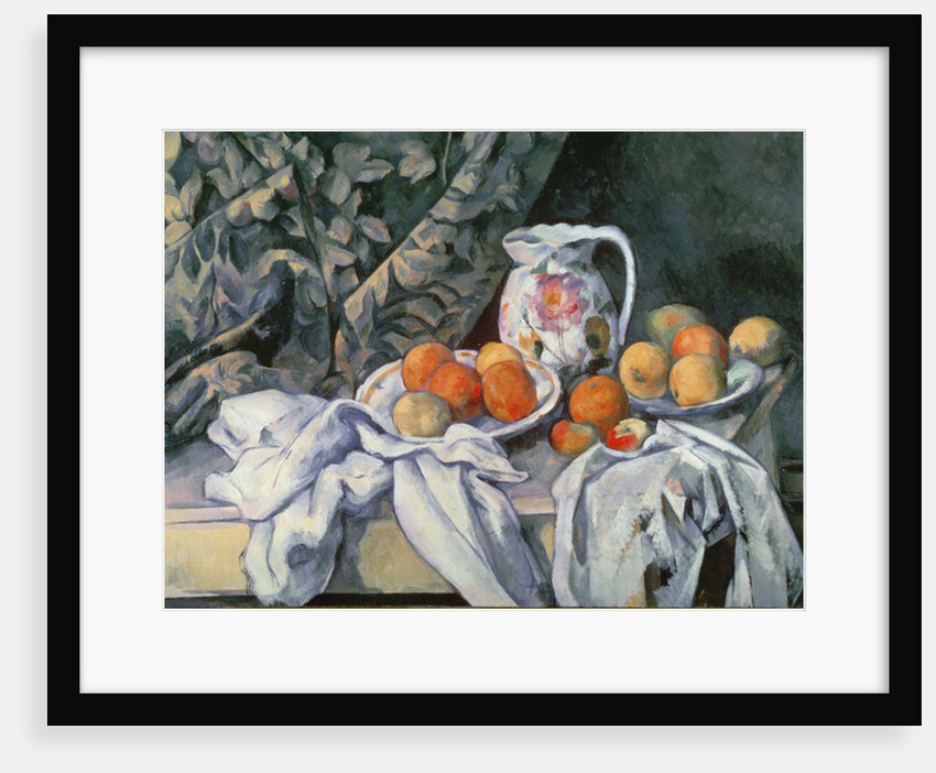 Still life with drapery, c.1899 by Paul Cezanne