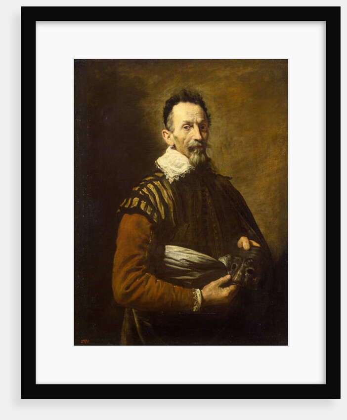 Portrait of an actor, 1620-1622 by Domenico Fetti or Feti