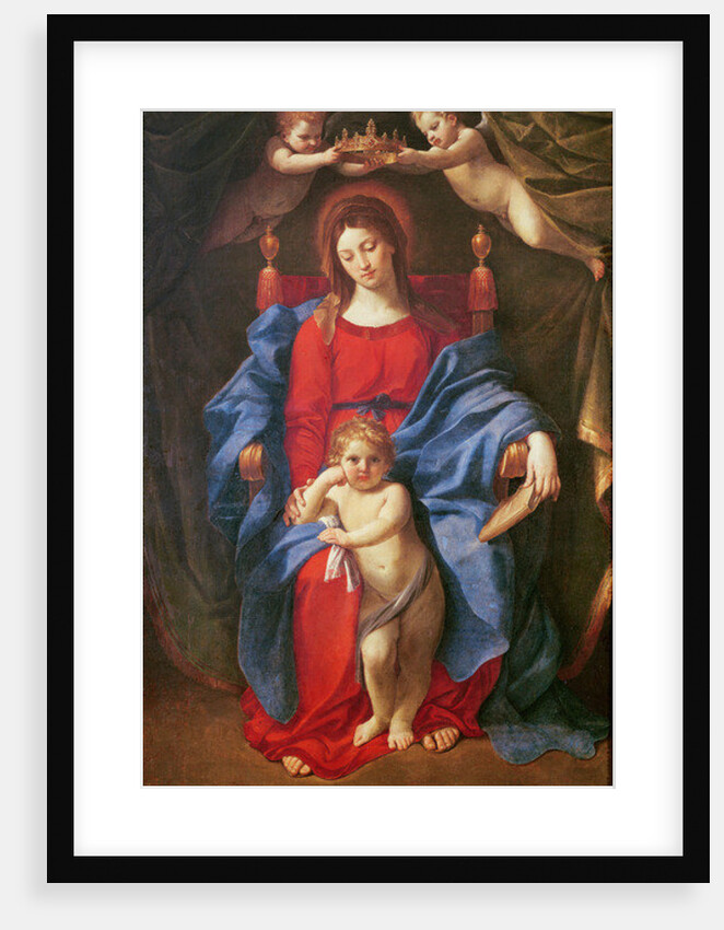 The Madonna of the Chair or Madonna della Seggiola, 1624 by Guido Reni