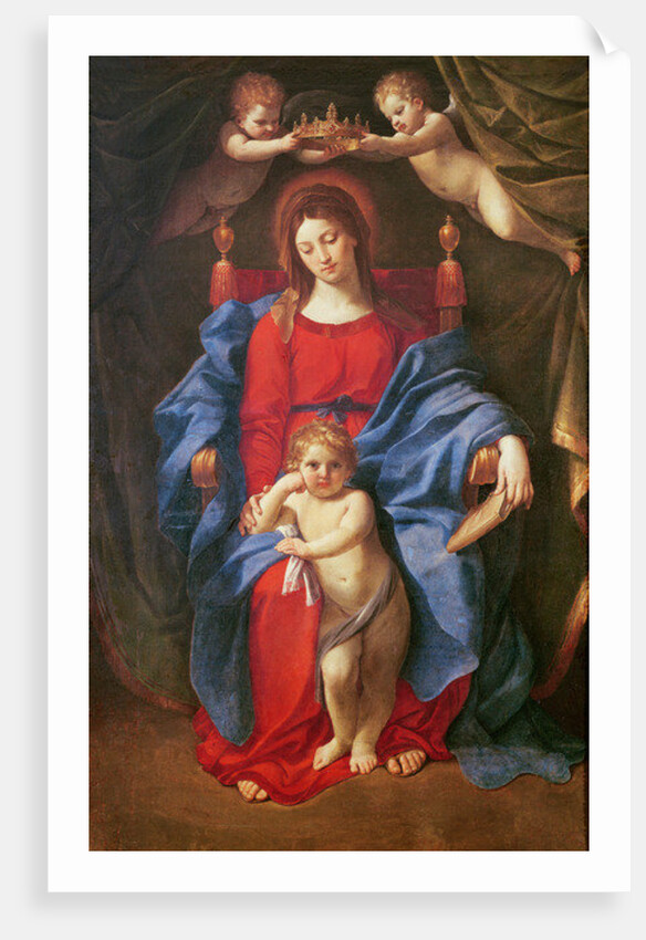 The Madonna of the Chair or Madonna della Seggiola, 1624 by Guido Reni
