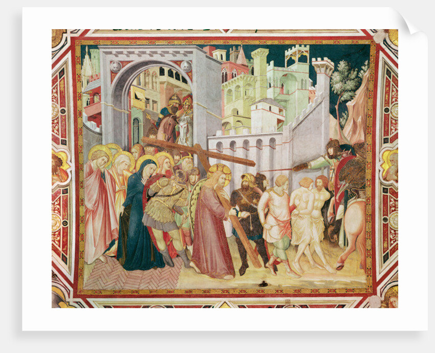 The Ascent to Calvary, c.1320 by Pietro Lorenzetti