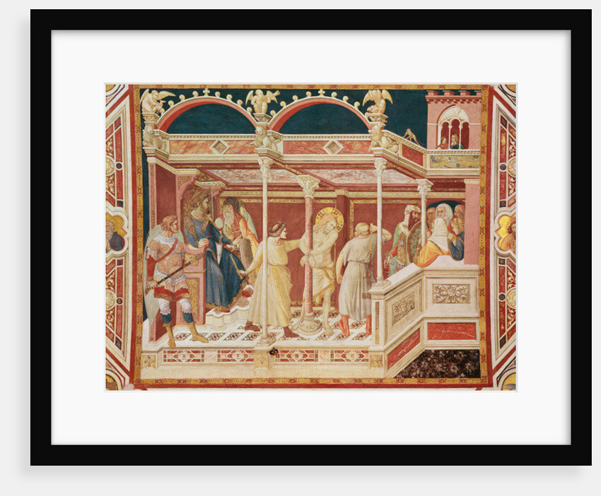 The Flagellation of Christ, c.1320 by Pietro Lorenzetti