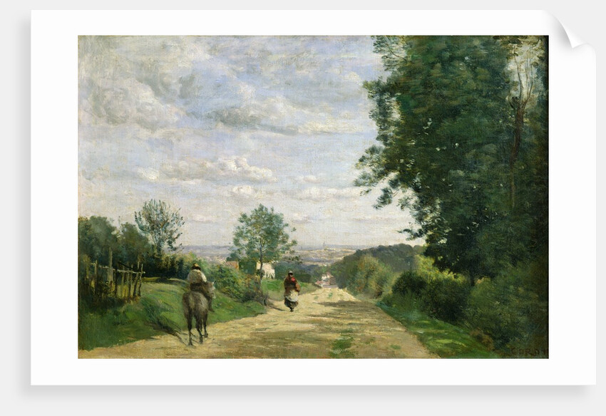 The Road to Sevres, 1858-59 by Jean Baptiste Camille Corot