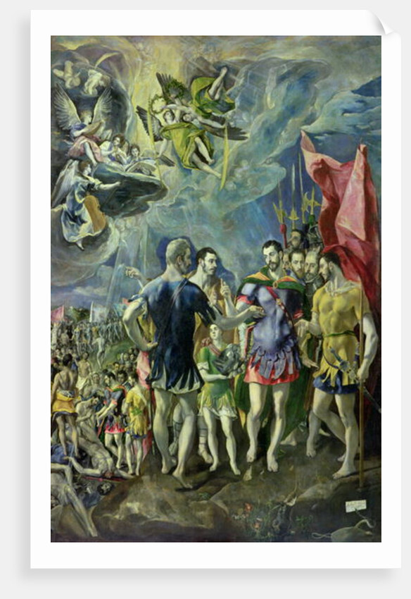 The Martyrdom of St. Maurice, 1580-83 by El Greco