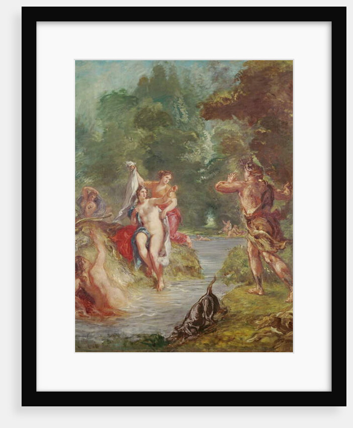 The Four Seasons, Summer: Diana and Actaeon, 1862 by Ferdinand Victor Eugene Delacroix