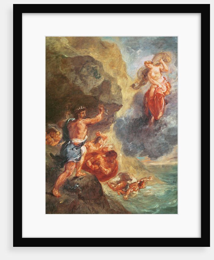 Winter by Ferdinand Victor Eugene Delacroix