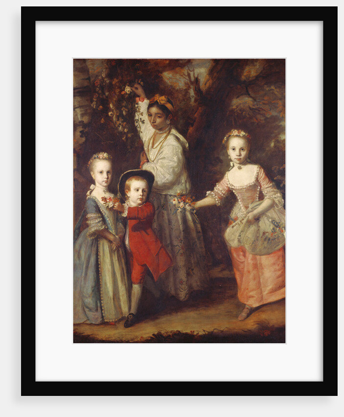 Edward Holden Cruttenden's Children with their Indian Ayah, 1759-1763 by Joshua Reynolds