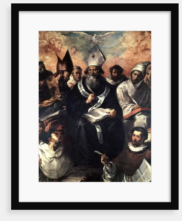 St. Basil Dictating his Doctrine by Francisco Herrera