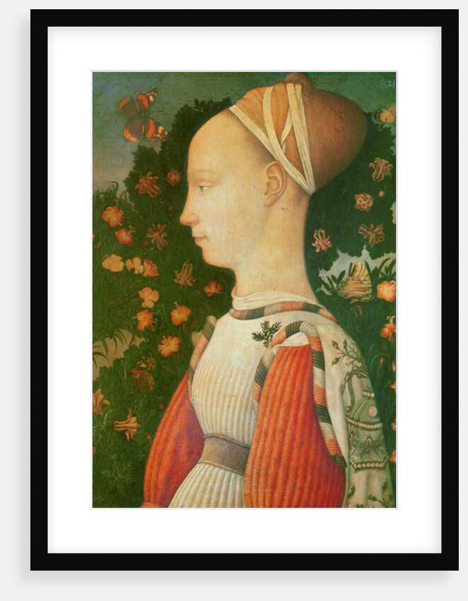 Portrait of Ginevra d'Este, c.1436-38 by Antonio Pisanello