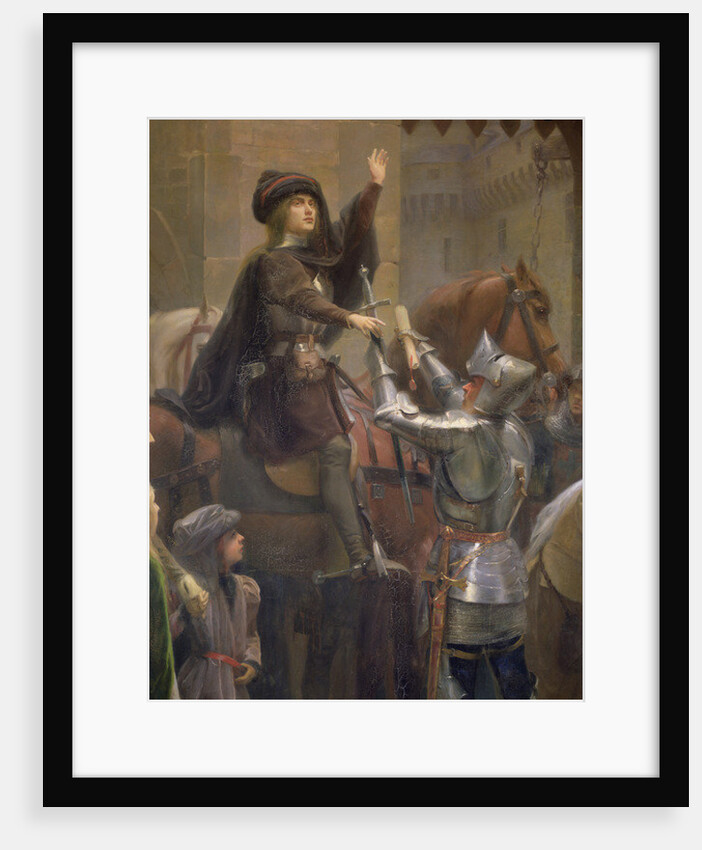 Joan of Arc leaving Vaucouleurs, 23rd February 1429, 1887 by Jean-Jacques Scherrer