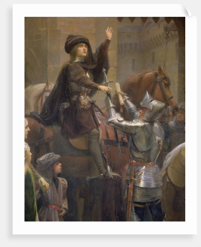Joan of Arc leaving Vaucouleurs, 23rd February 1429, 1887 by Jean-Jacques Scherrer