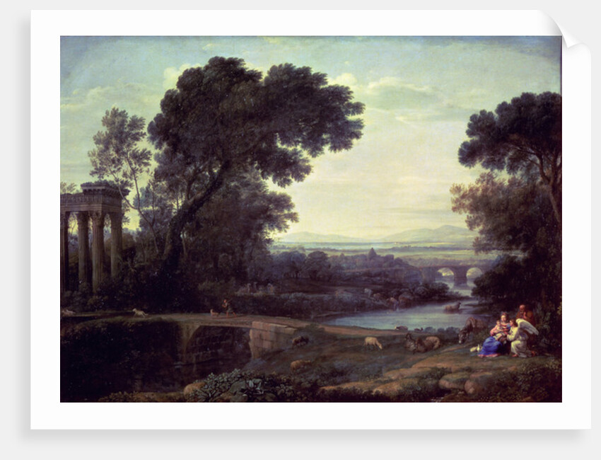 Noon or Landscape with the Rest on the Flight into Egypt, 1661 by Claude Lorrain (1600-82)
