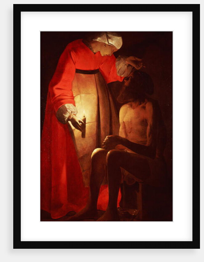 Job Mocked by His Wife, c.1620-50 by Georges de la Tour