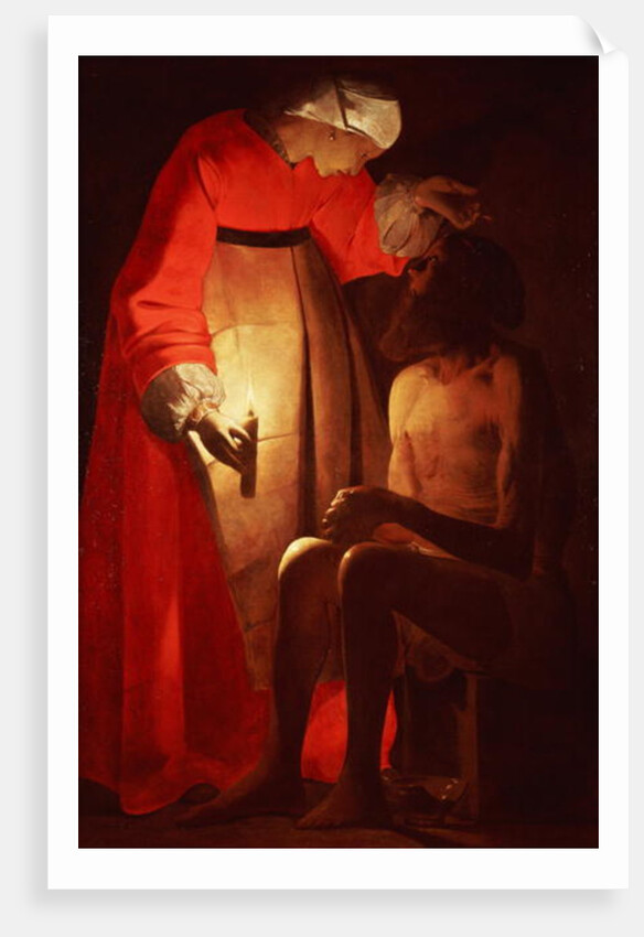 Job Mocked by His Wife, c.1620-50 by Georges de la Tour