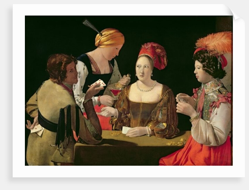 The Card Sharp with the Ace of Diamonds, 1636-38 by Georges de la Tour