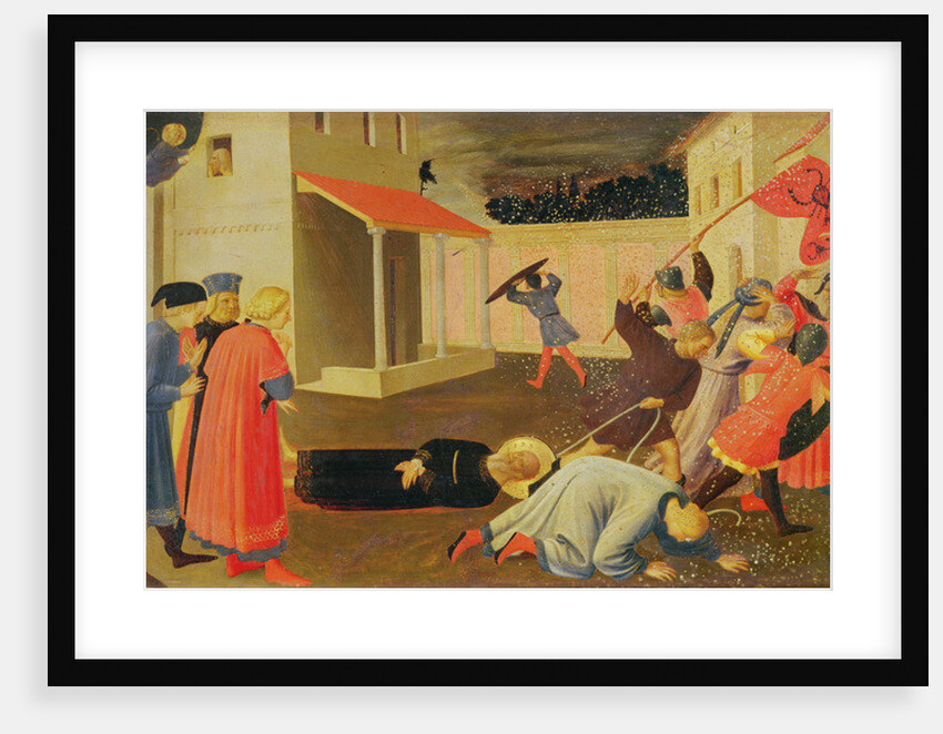 The Martyrdom of St. Mark, predella from the Linaiuoli Triptych, 1433 by Fra Angelico