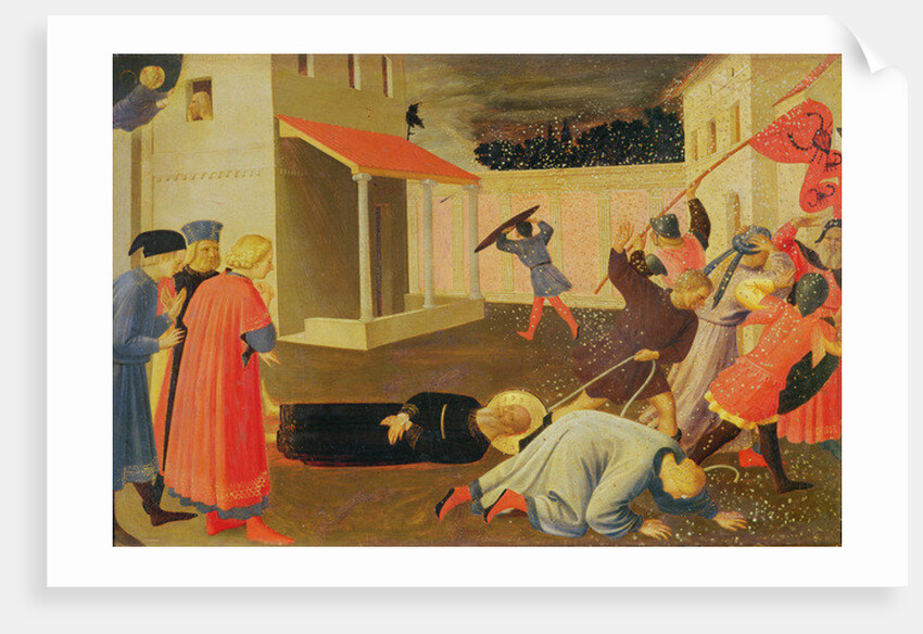 The Martyrdom of St. Mark, predella from the Linaiuoli Triptych, 1433 by Fra Angelico