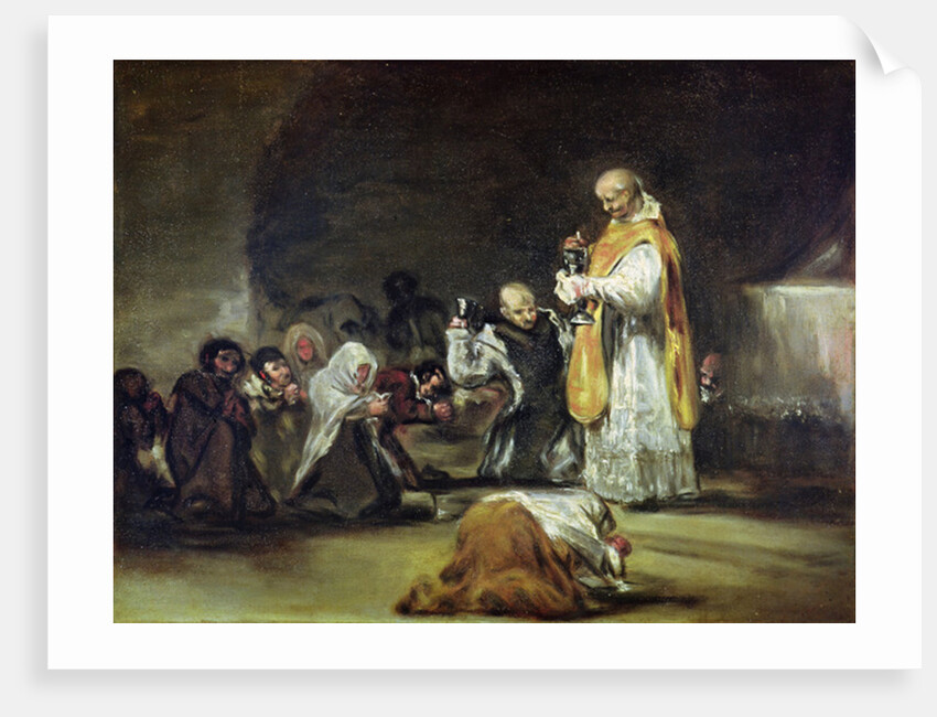 The Communion by Francisco Jose de Goya y Lucientes
