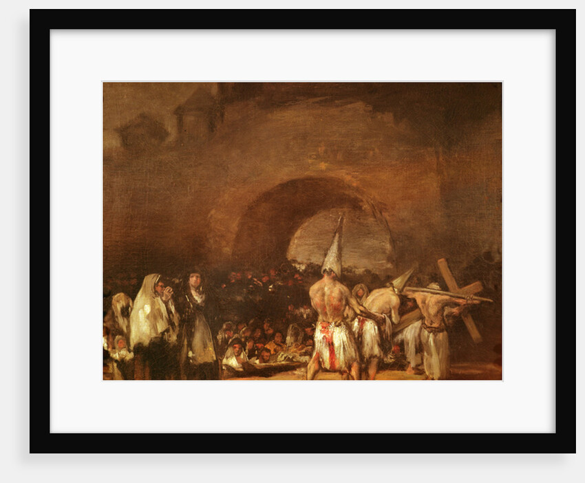The Flagellants by Francisco Jose de Goya y Lucientes